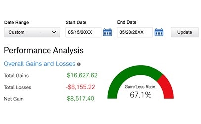 Gain and Loss Analyzer