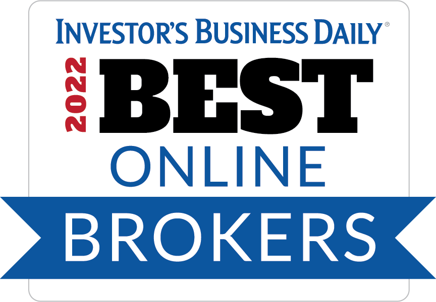  Investor's Business Daily 2022 Best Online Brokers Overall Award