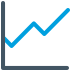 Price chart icon